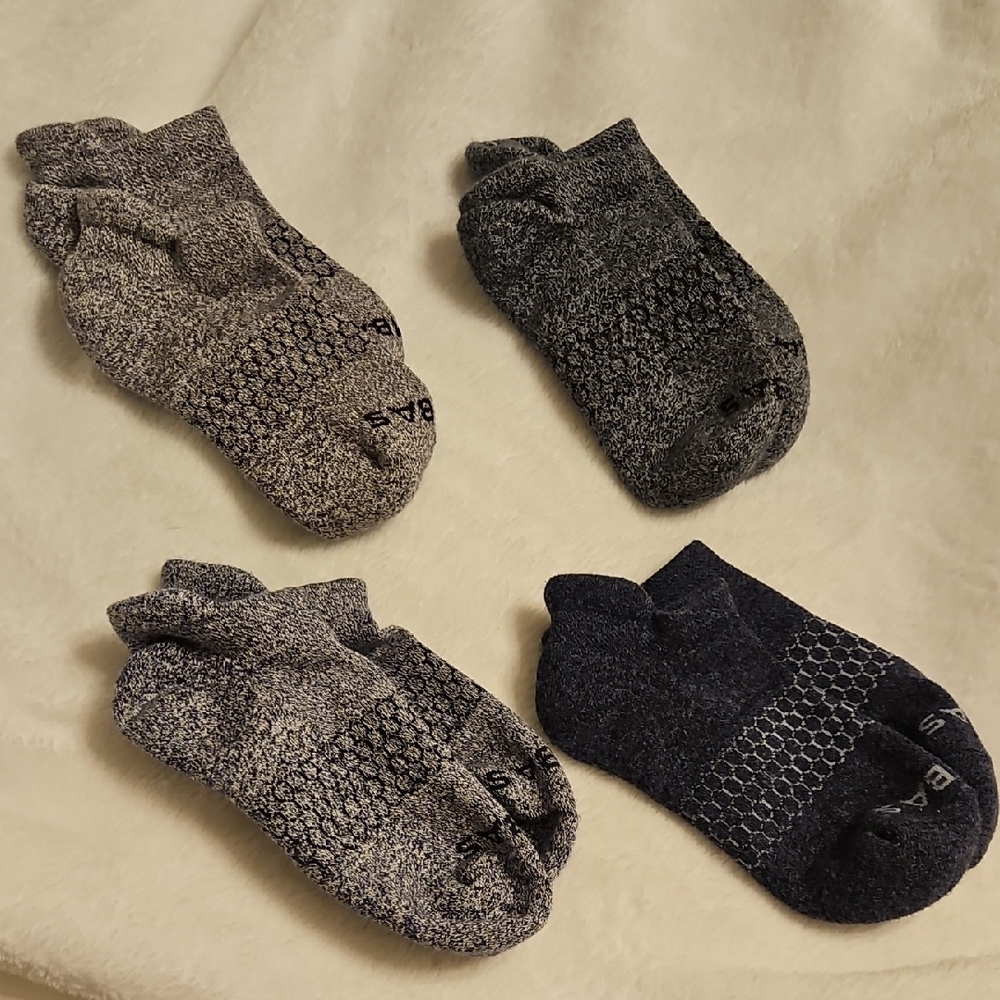 Bombas Marled Youth Ankle Socks